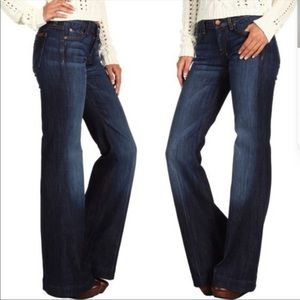 7 For All Mankind Dojo Flare Jeans 31